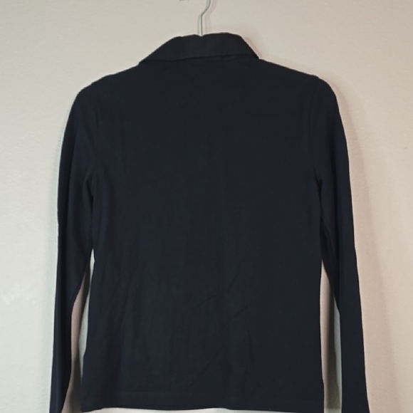 Ralph Lauren Black Long Sleeve Polo Shirt - Picture 6 of 6